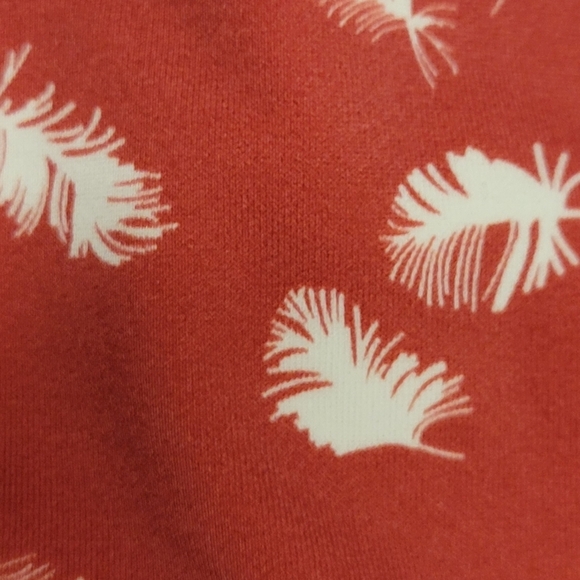 blackbough Red Feather print Bikini bottom size S - Picture 6 of 10